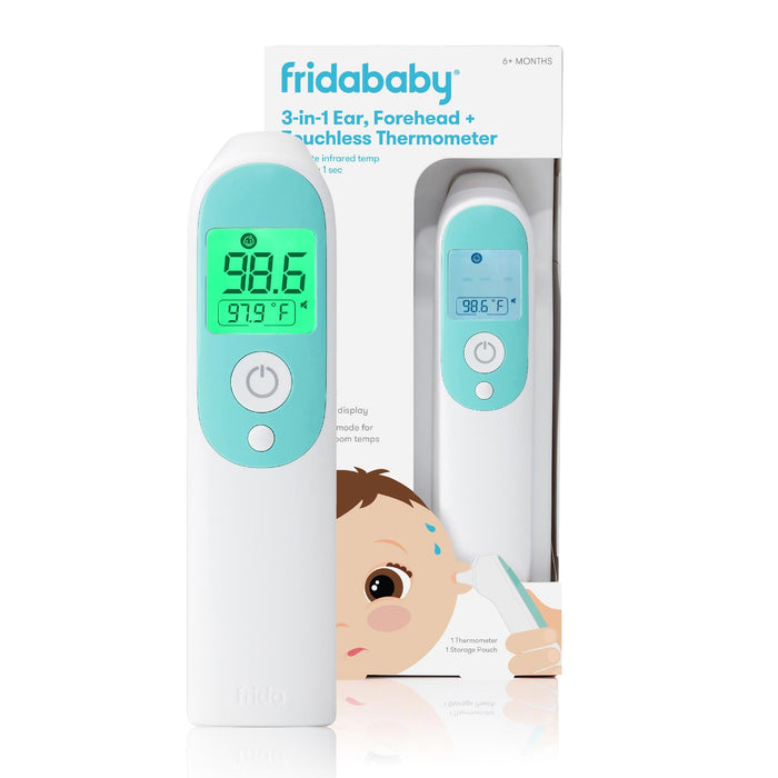 3-in-1 Ear, Forehead + Touchless Infrared Thermometer Q3