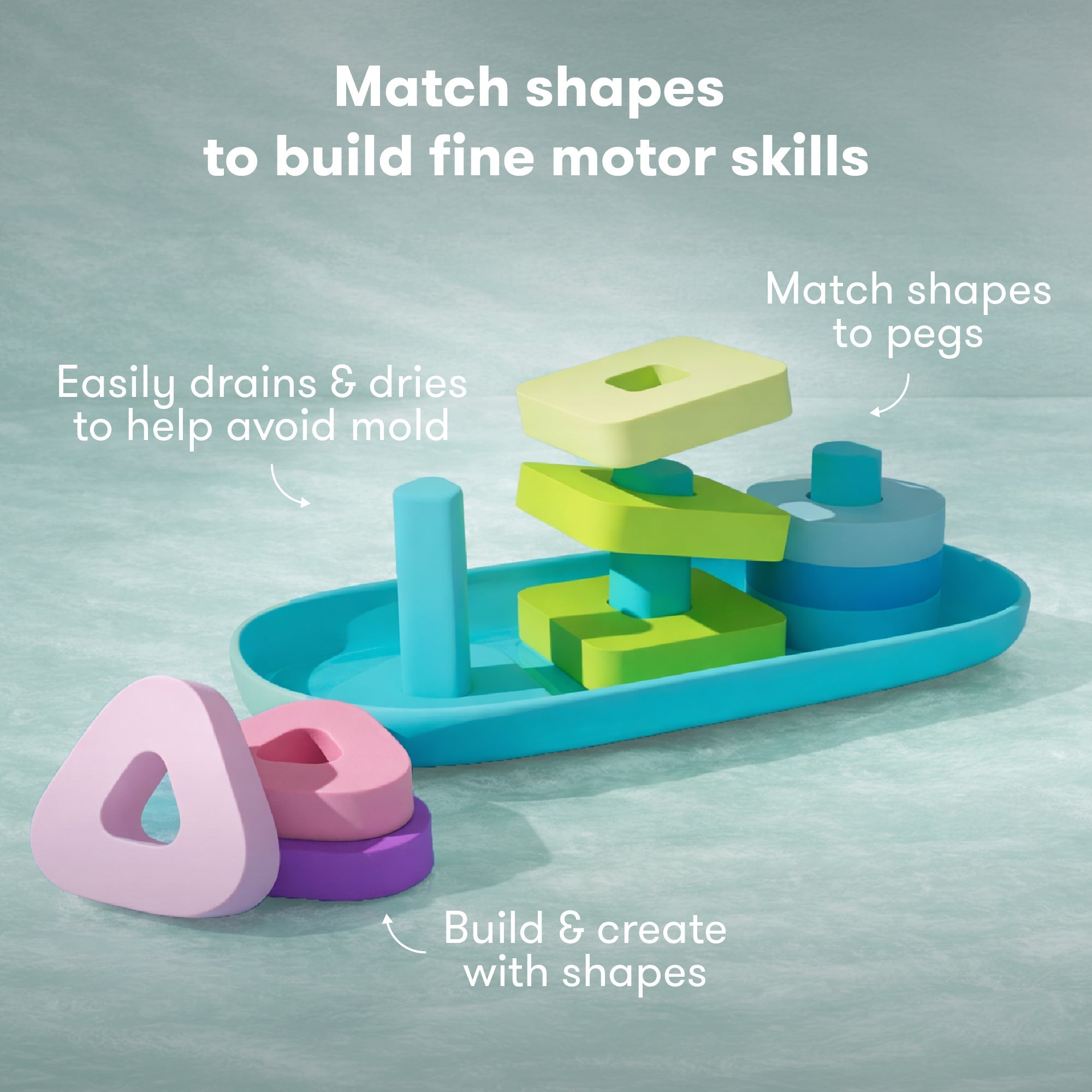 Sort + Solve Bath Puzzle