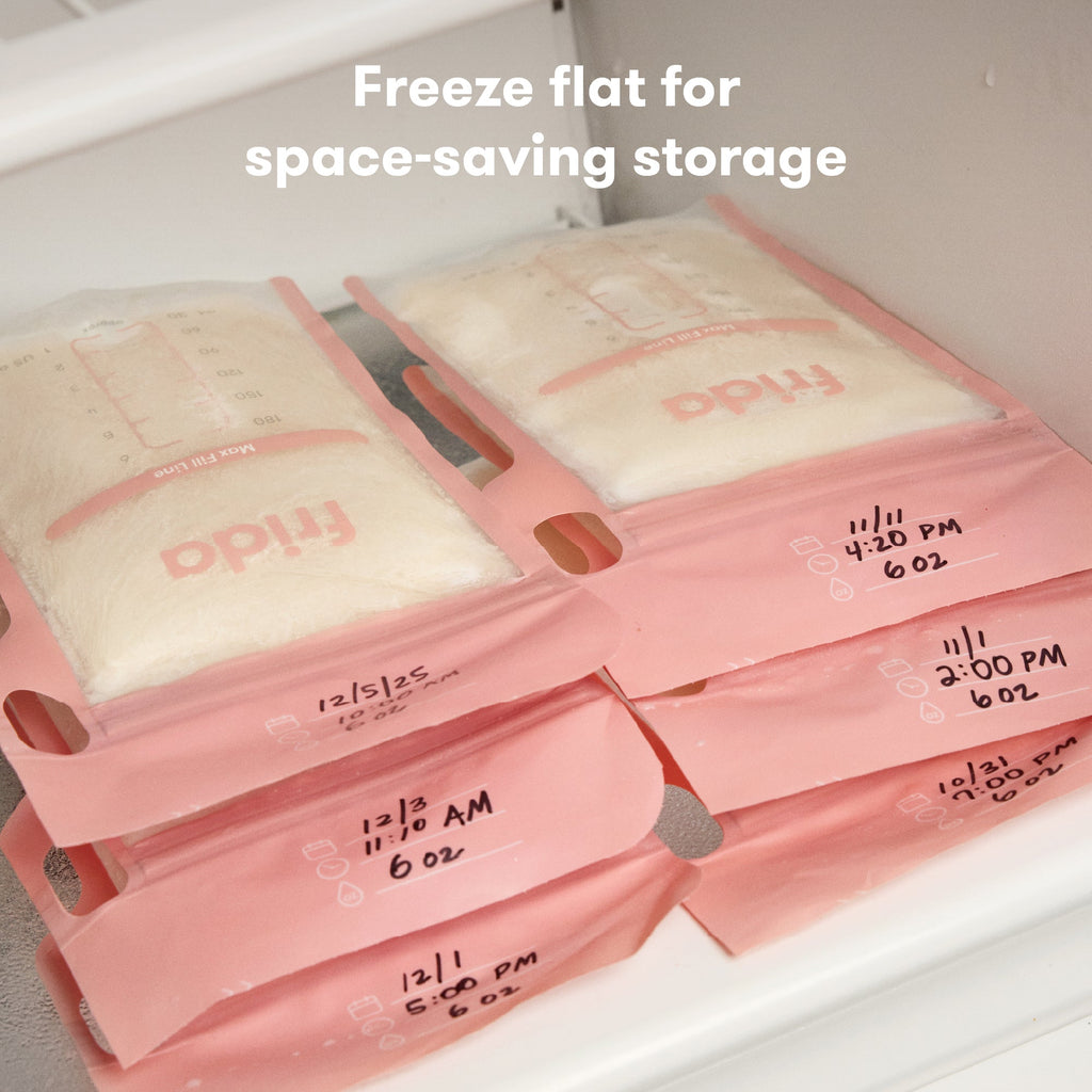 Breastmilk Storage Bags, 50ct Standard Freeze & Thaw Milk Bags