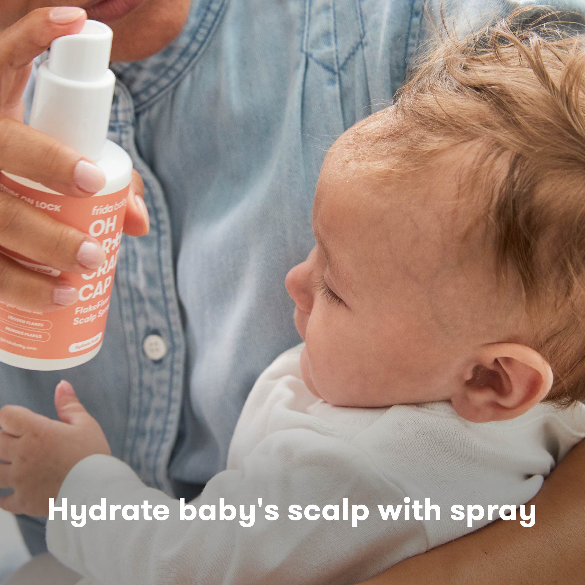 Oh Cr*p! Cradle Cap FlakeFixer Scalp Spray + Scalp Mask Duo